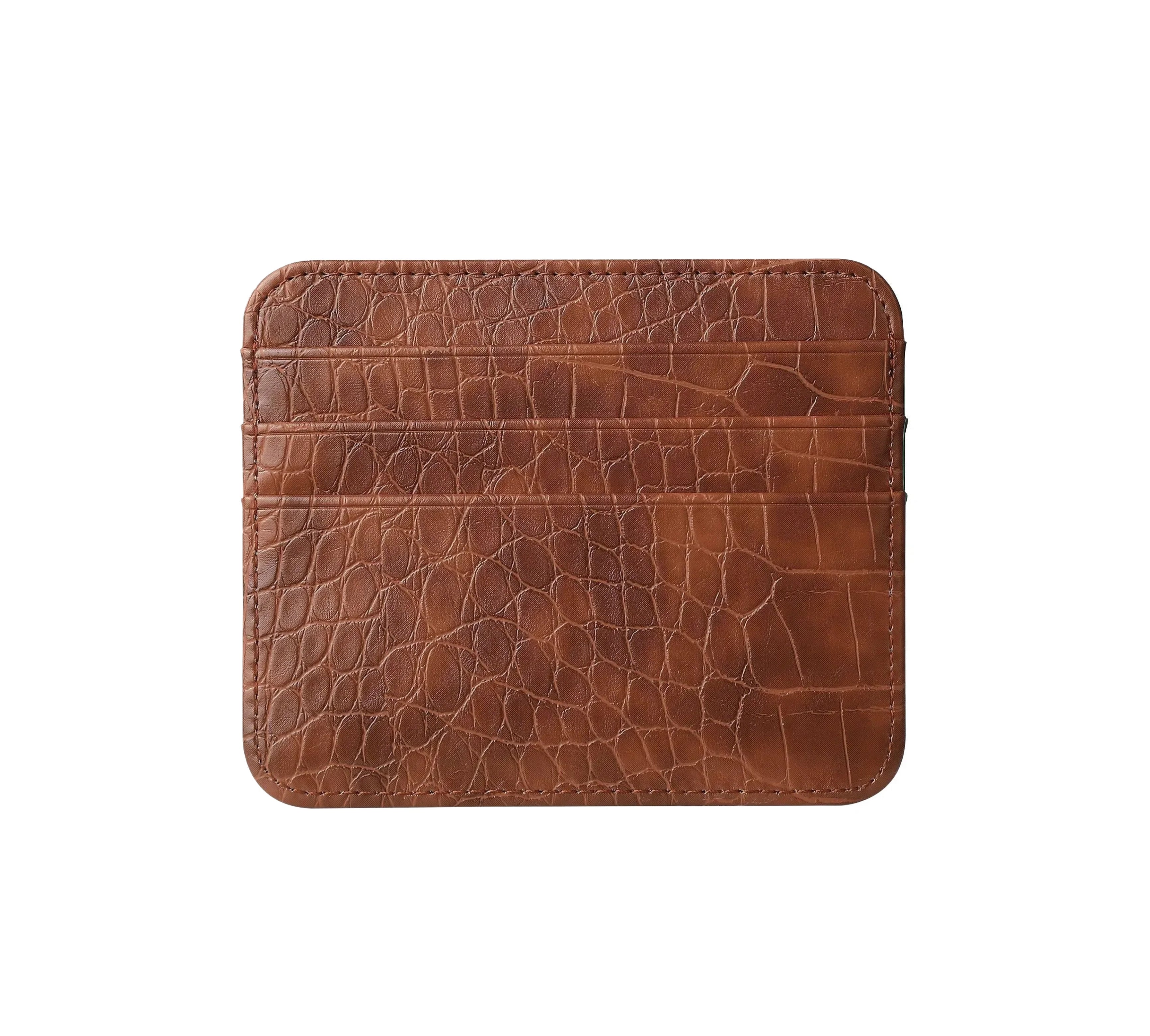 Vell Signature Genuine Leather Slim Card Sleeve (Card Holder)