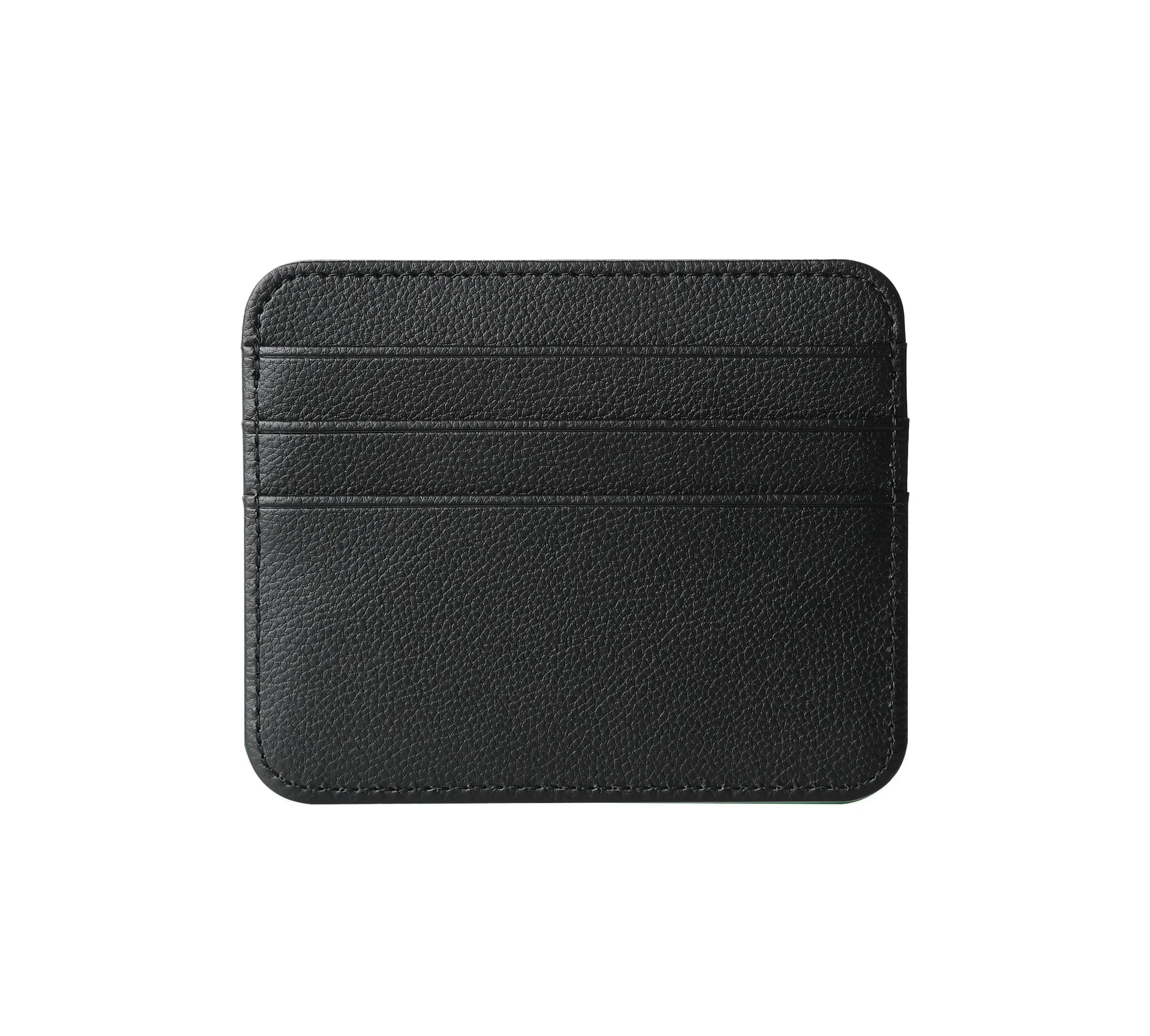 Vell Signature Genuine Leather Slim Card Sleeve (Card Holder)