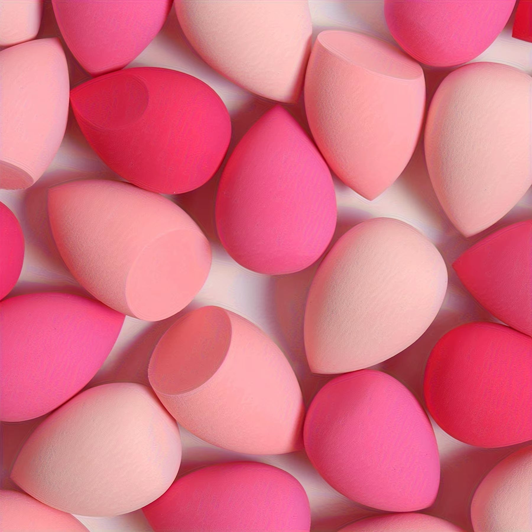 7Piece/18Piece Makeup Sponge Set, Suitable for Liquid BB Cream Powder Application, Makeup Egg Dry Wet Dual-Use Powder Puff