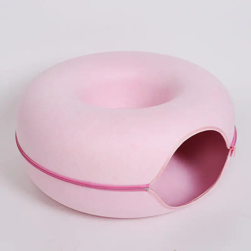 Cozy Cave™ Cat Cave Donut Bed