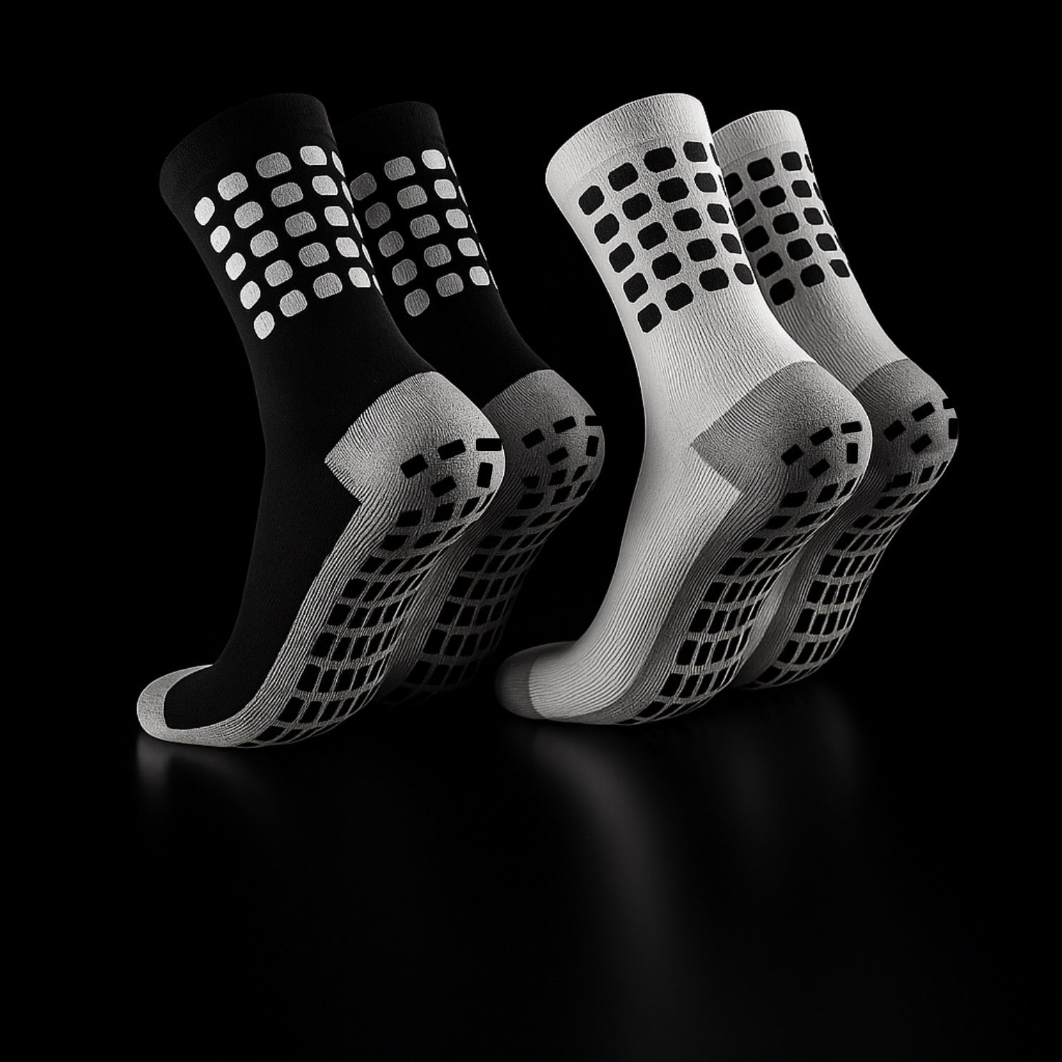 4 Pairs Grip Sport Socks by GripX™