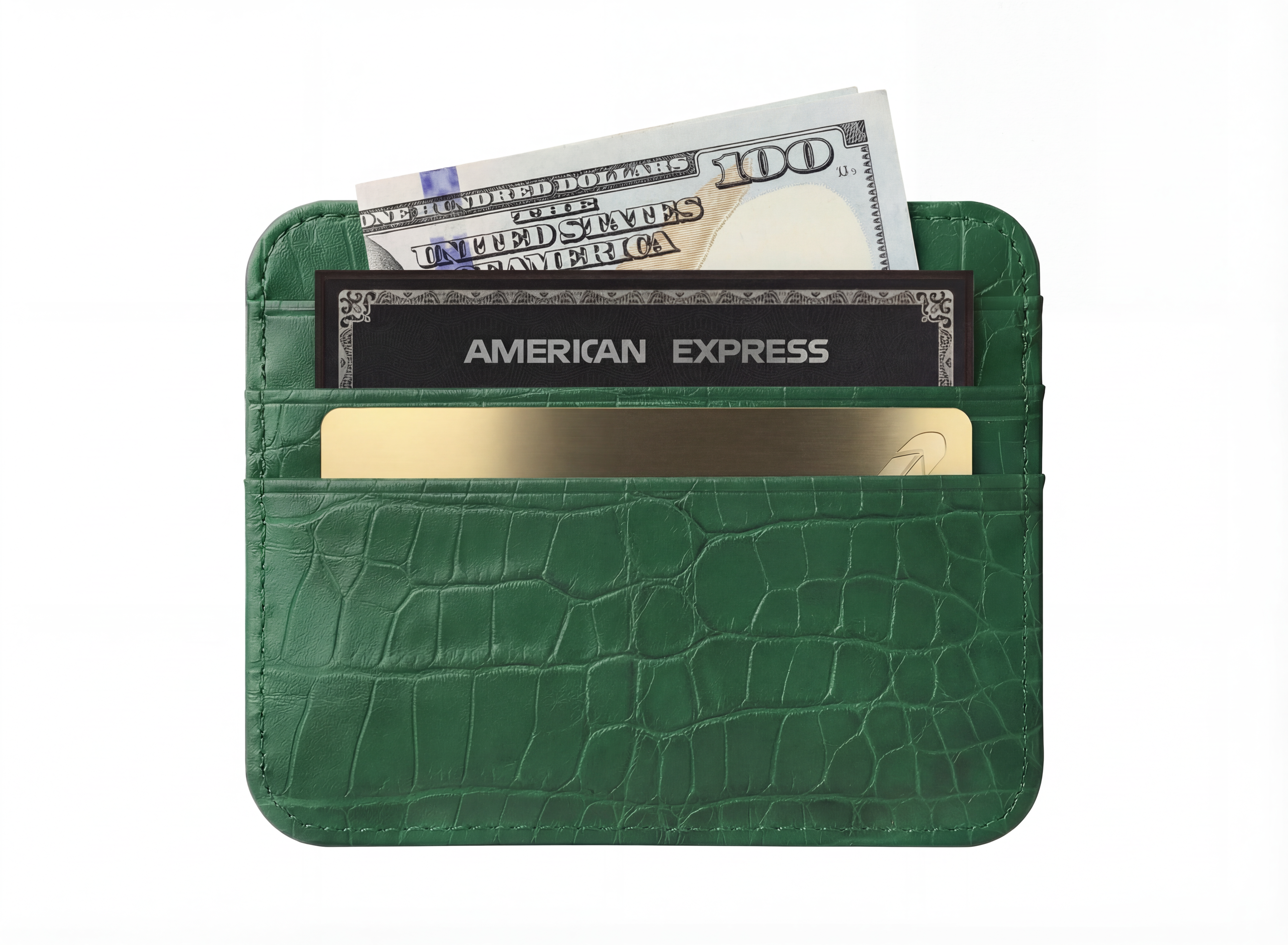 Vell Signature Genuine Leather Slim Card Sleeve (Card Holder)