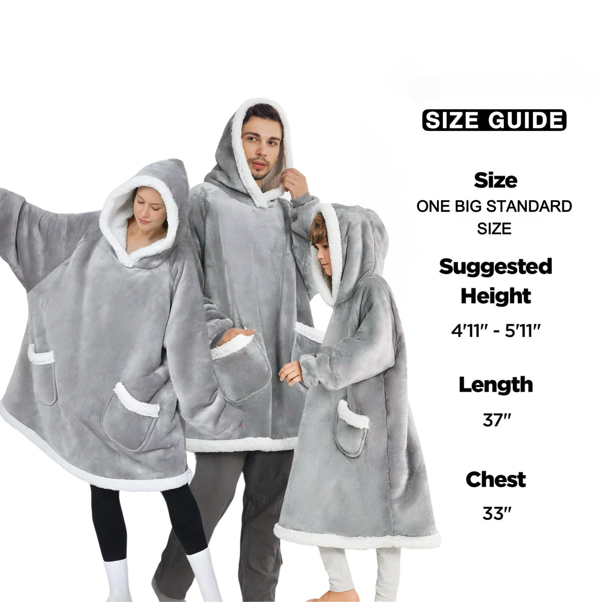 HUGWRAP Hoodie Blanket