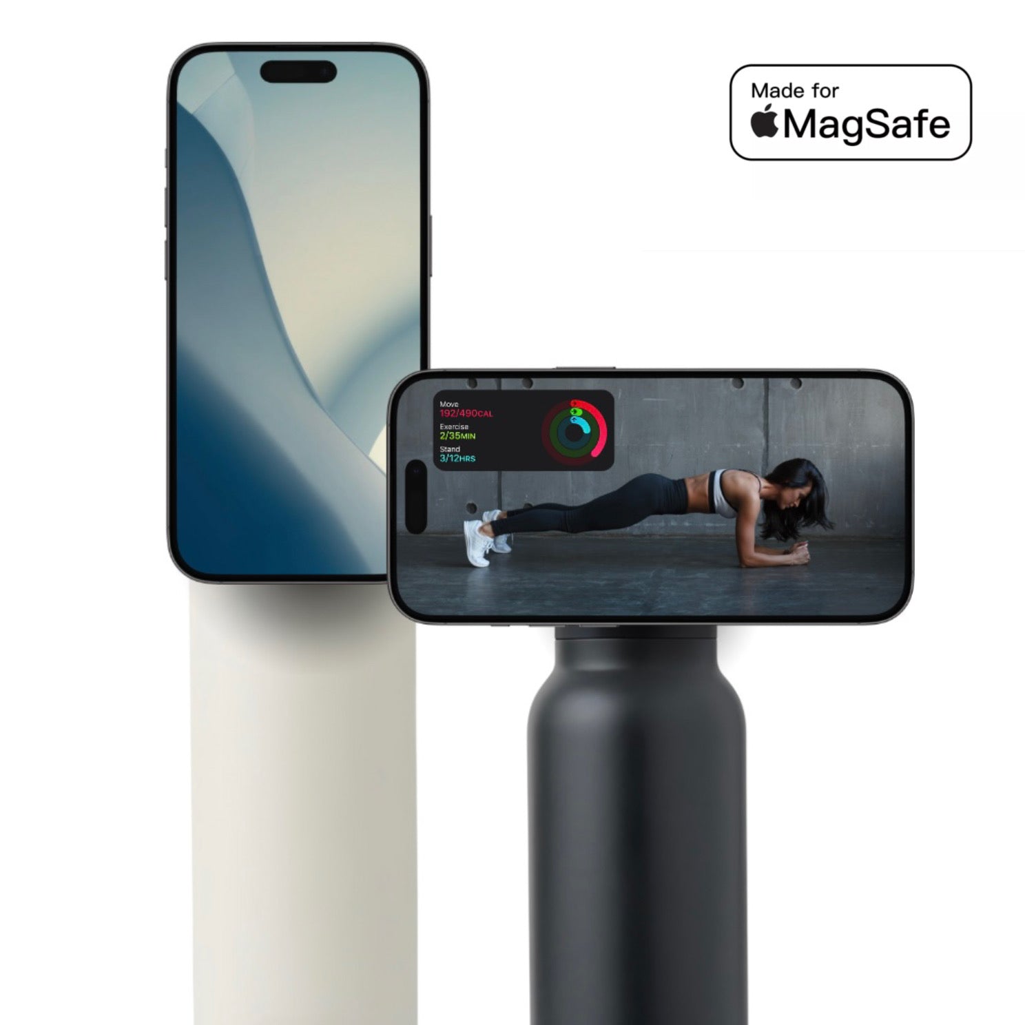 HydroSync™ 750ml insulated MagSafe thermal bottle