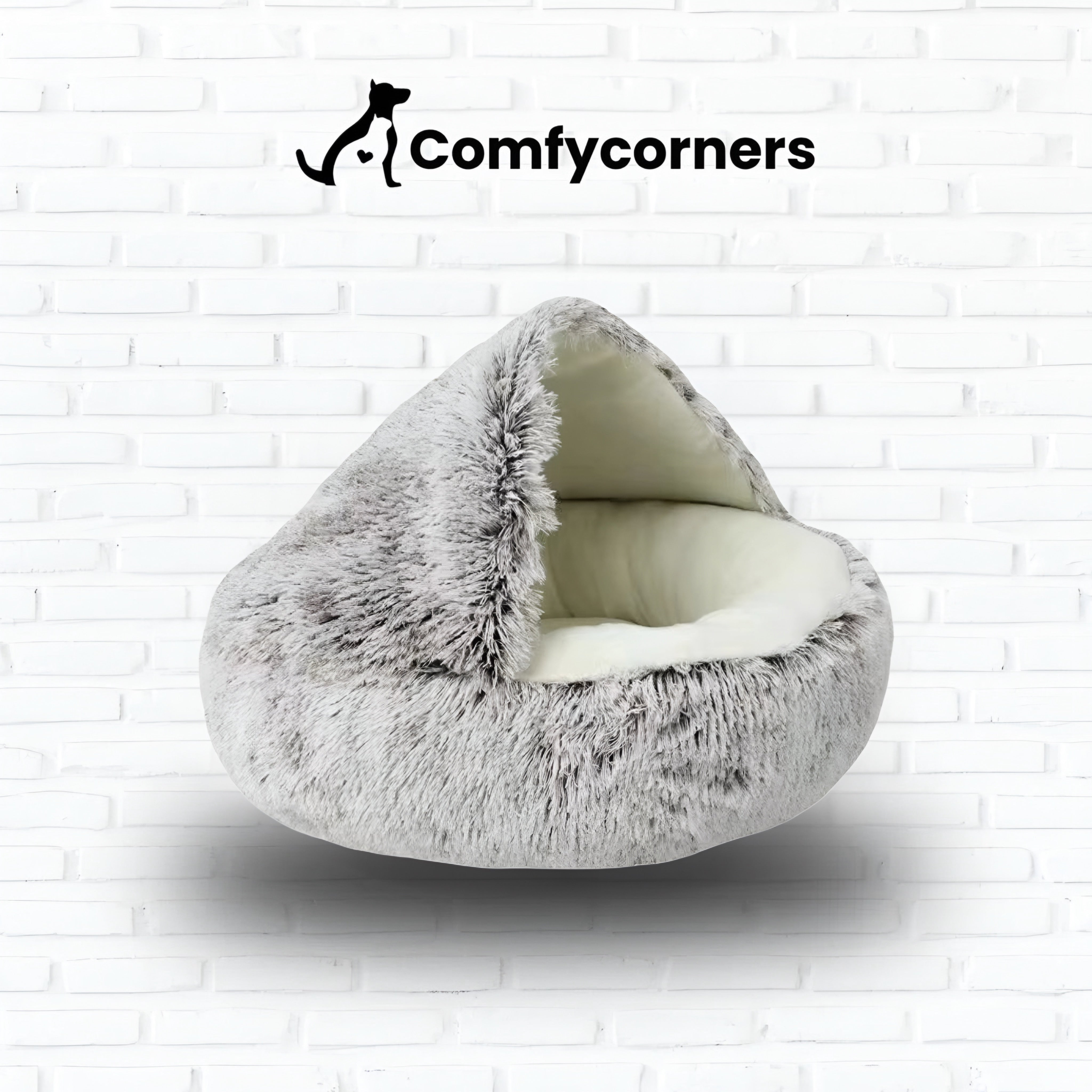 Soft Deluxe Plush Pet Bed By COMFYCORNER
