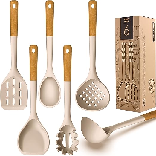 6pcs Silicone Kitchen Utensil Set