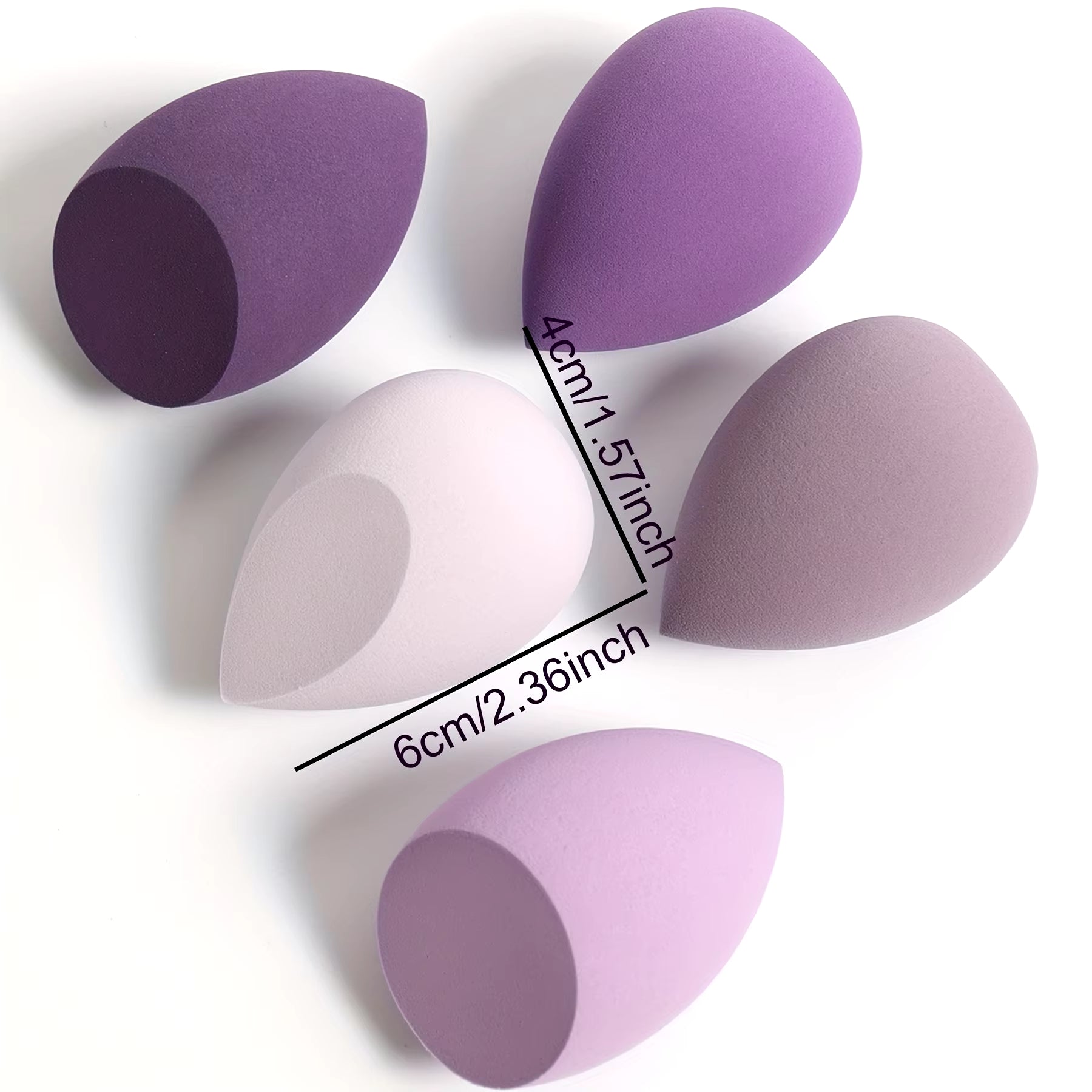 7Piece/18Piece Makeup Sponge Set, Suitable for Liquid BB Cream Powder Application, Makeup Egg Dry Wet Dual-Use Powder Puff