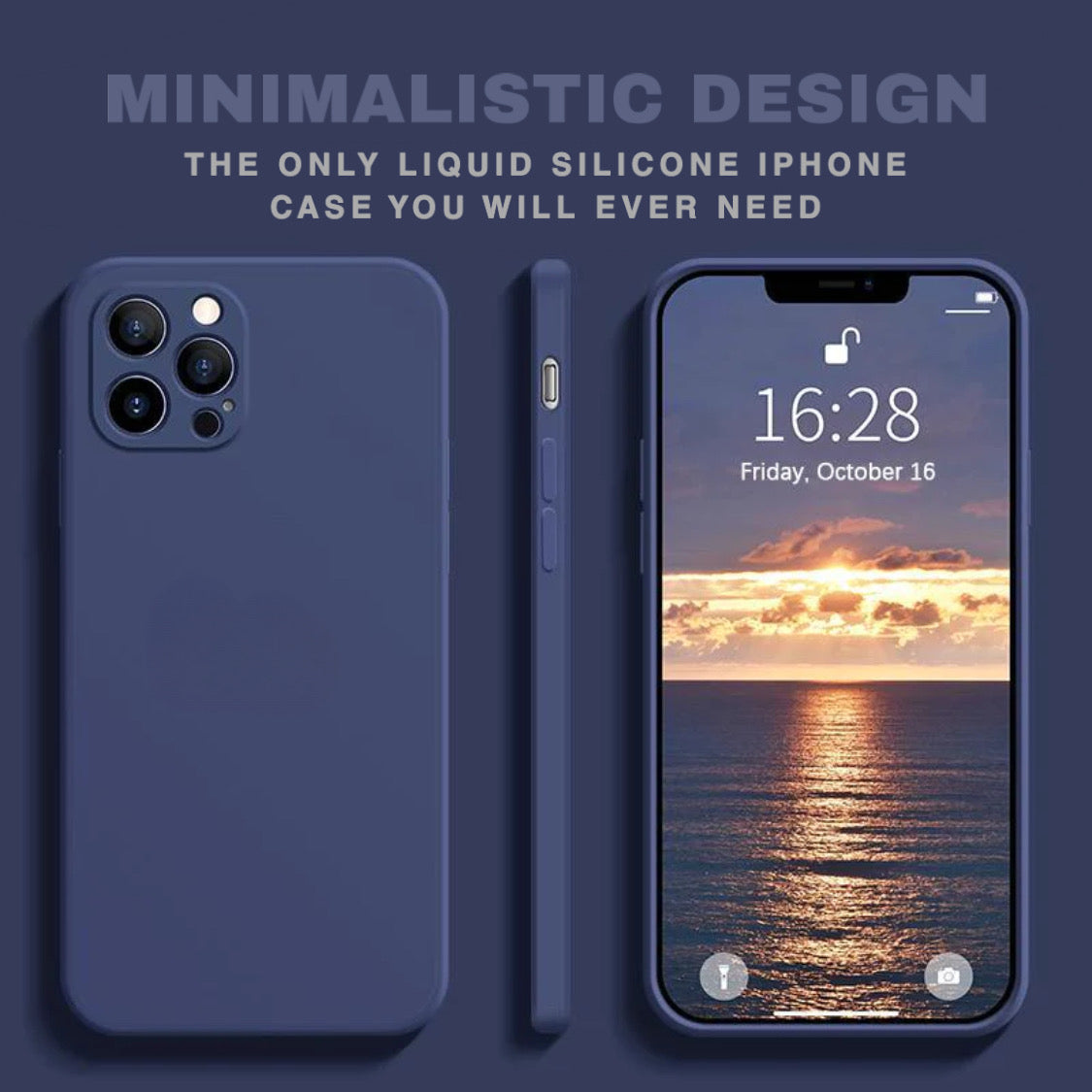 Liquid Silicone iPhone Case