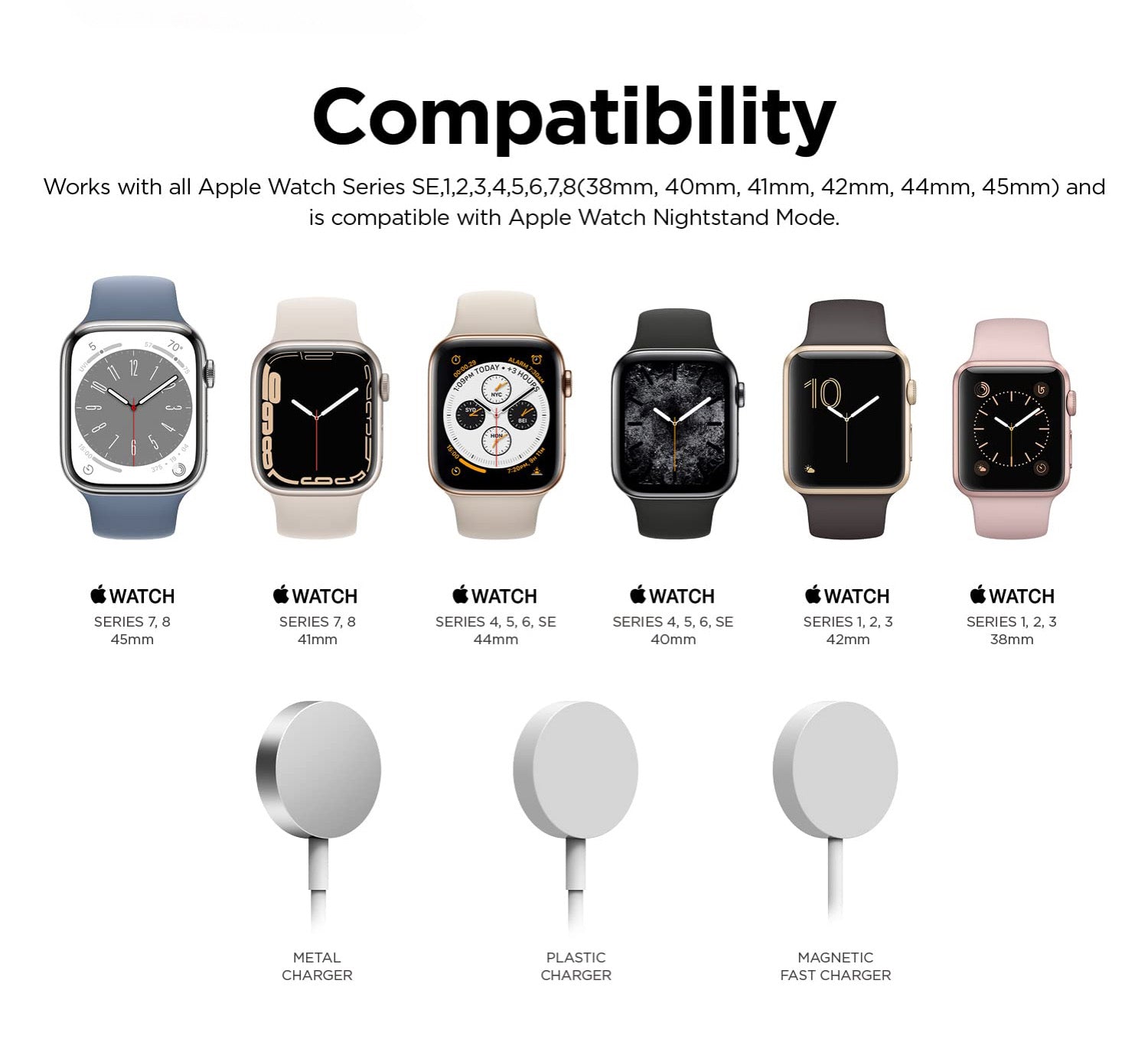 Apple Watch retro W1 hub charging stand