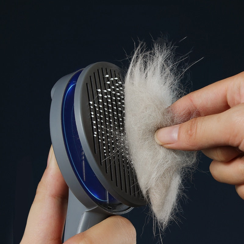 PAKEWAY Self Cleaning Grooming Pet Brush