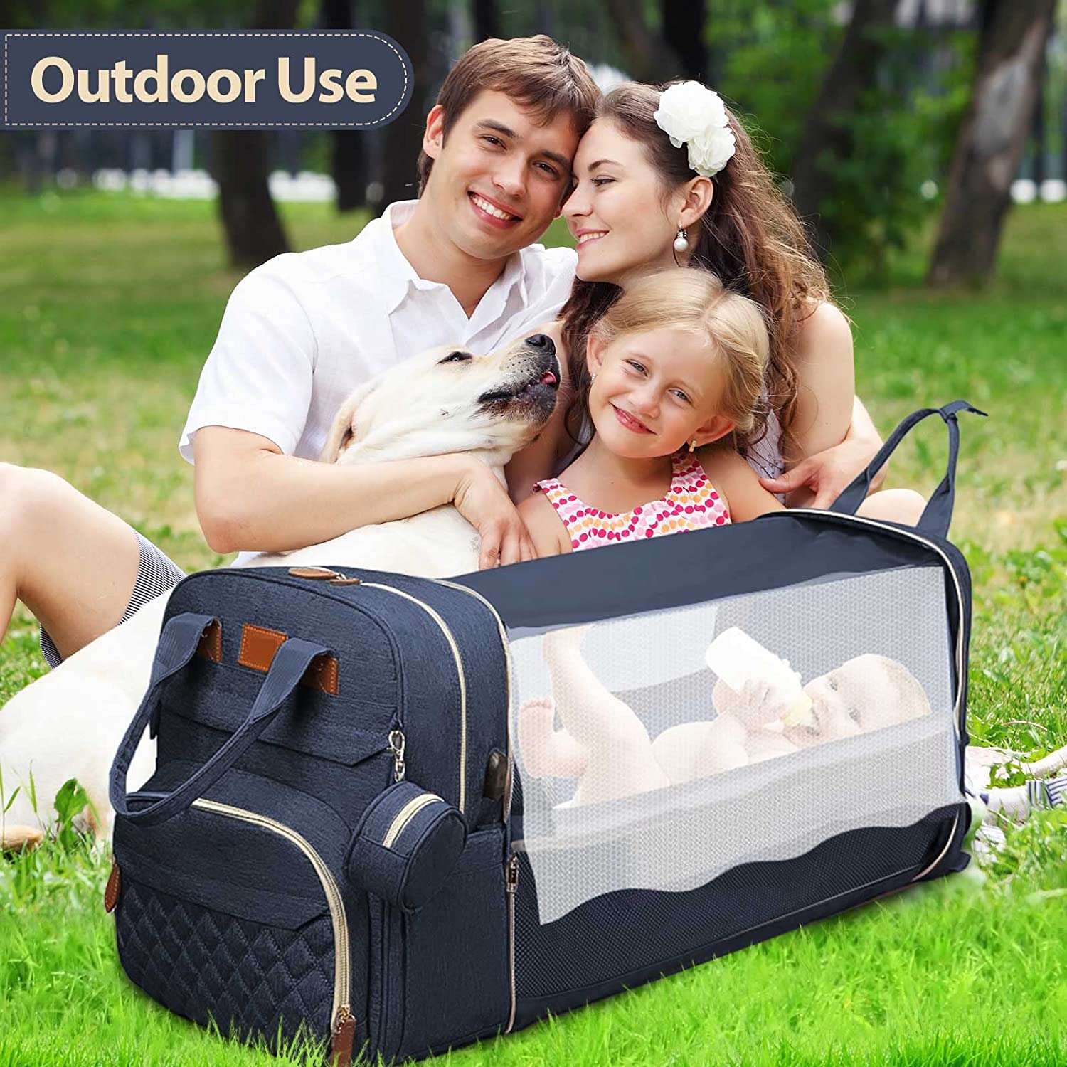 Baby essentials diaper Backpack by sunshine