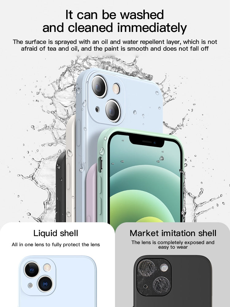 Liquid Silicone iPhone Case