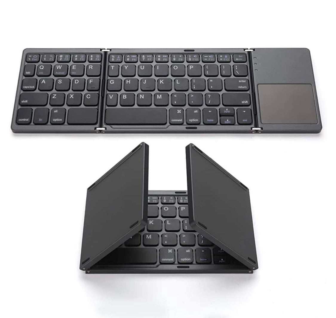 SLEEK™ Portable Bluetooth Keyboard With Touchpad
