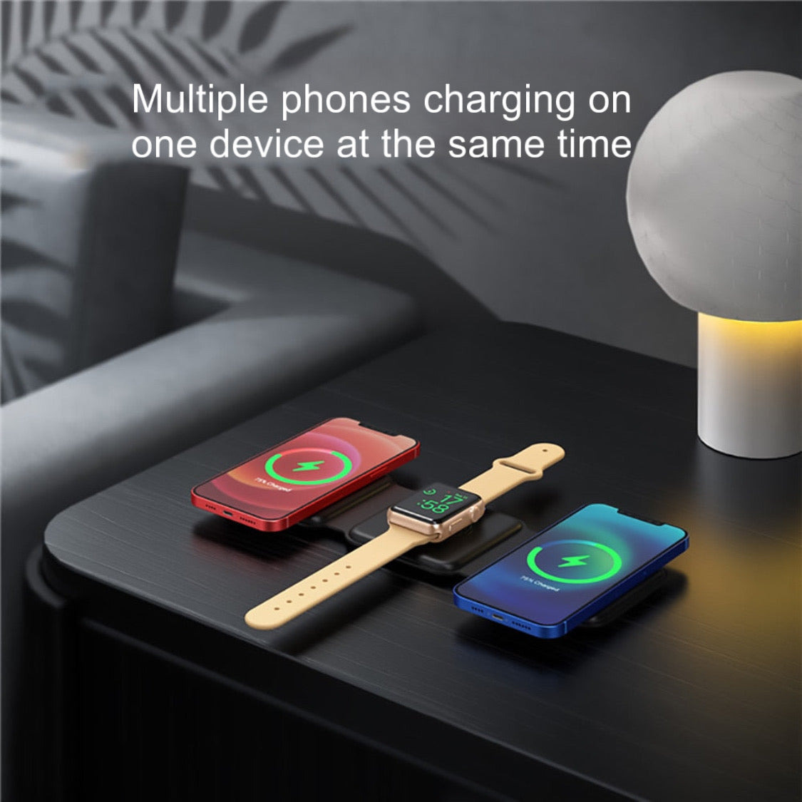 SyncPad™ 3 in 1 Foldable Wireless Charger