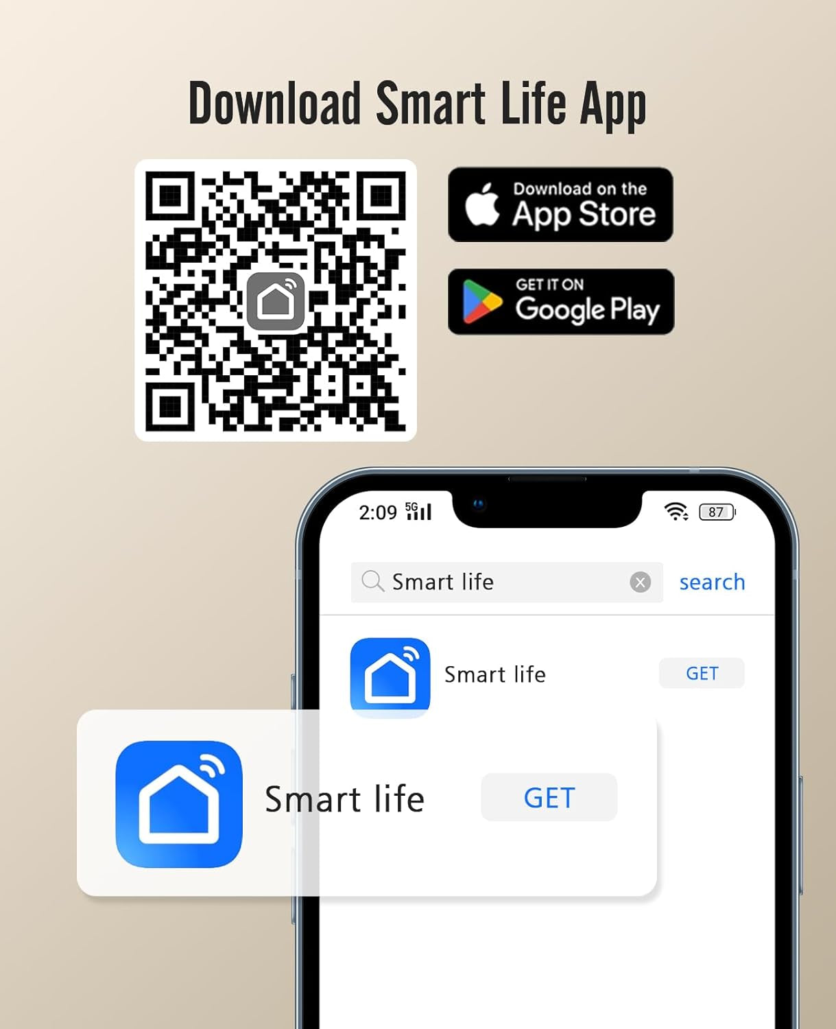 Automatic Cat Feeder with 5G Wifi, Automatic Cat Food Dispenser for 2 Cats Small Pets, 20 Cups/5L Timed Dry Food Dispenser with APP Control
