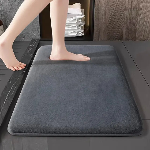 Super absorbent bath floor mat by PureSoft