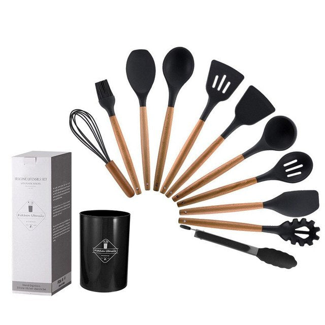 12-Piece non-stick Premium Kitchen Utensil Set