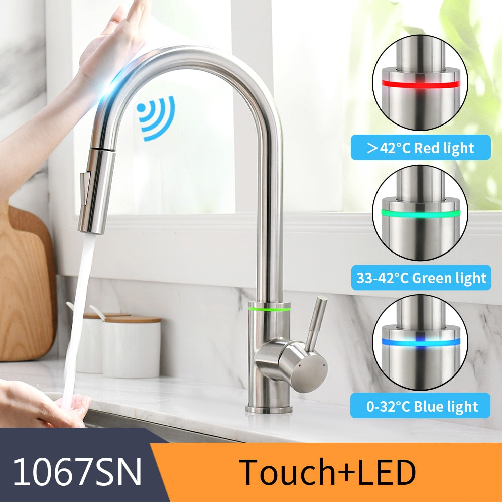 Smart Touch Kitchen Faucets