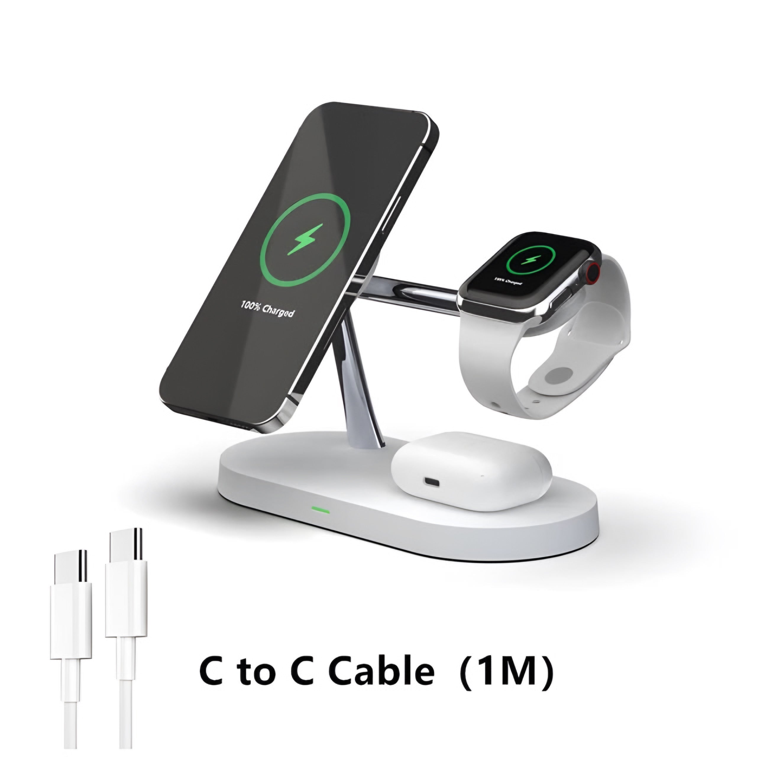 3-in-1 Wireless Magsafe Charger Stand