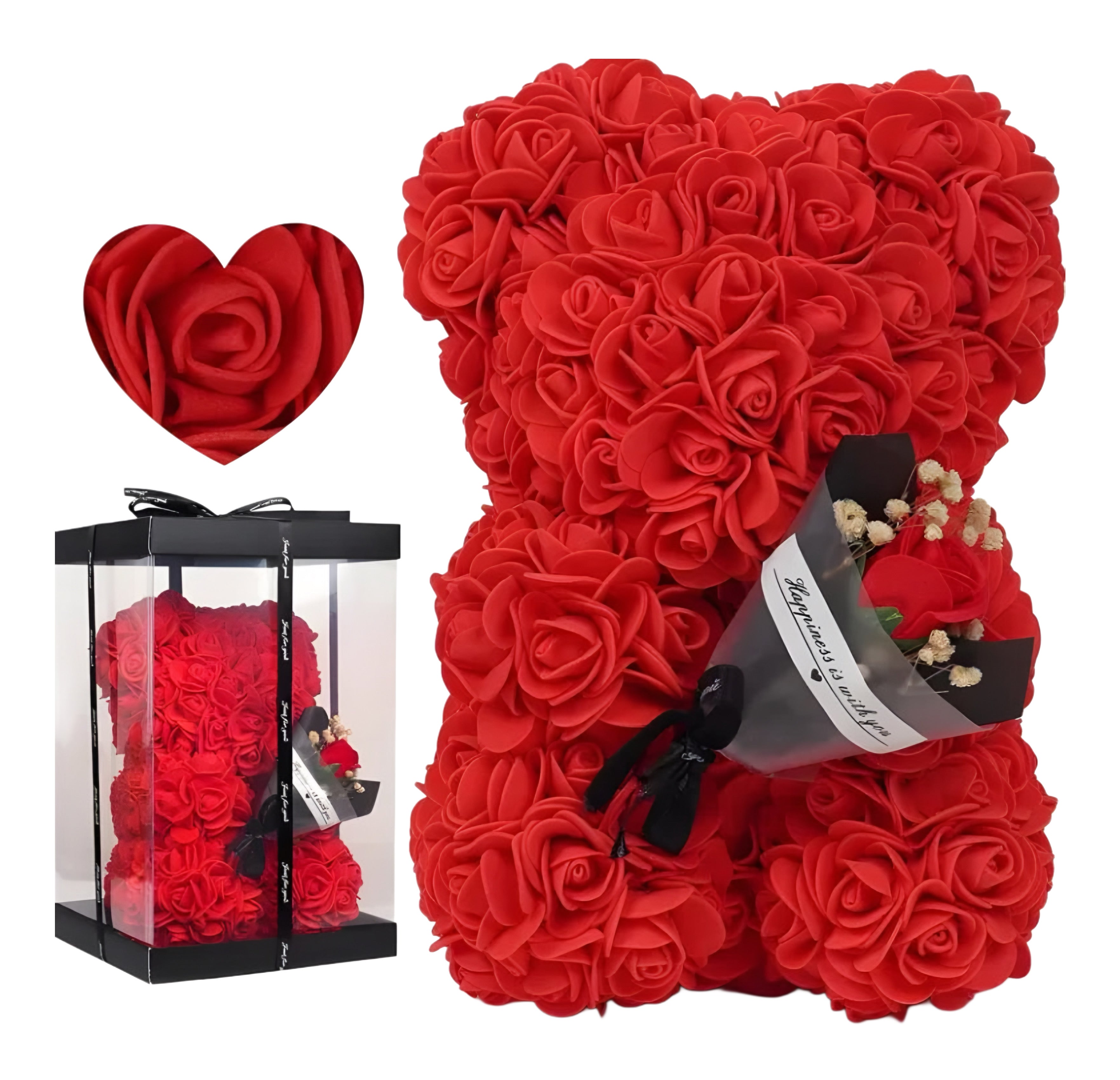 Rose Bear + Gift Box