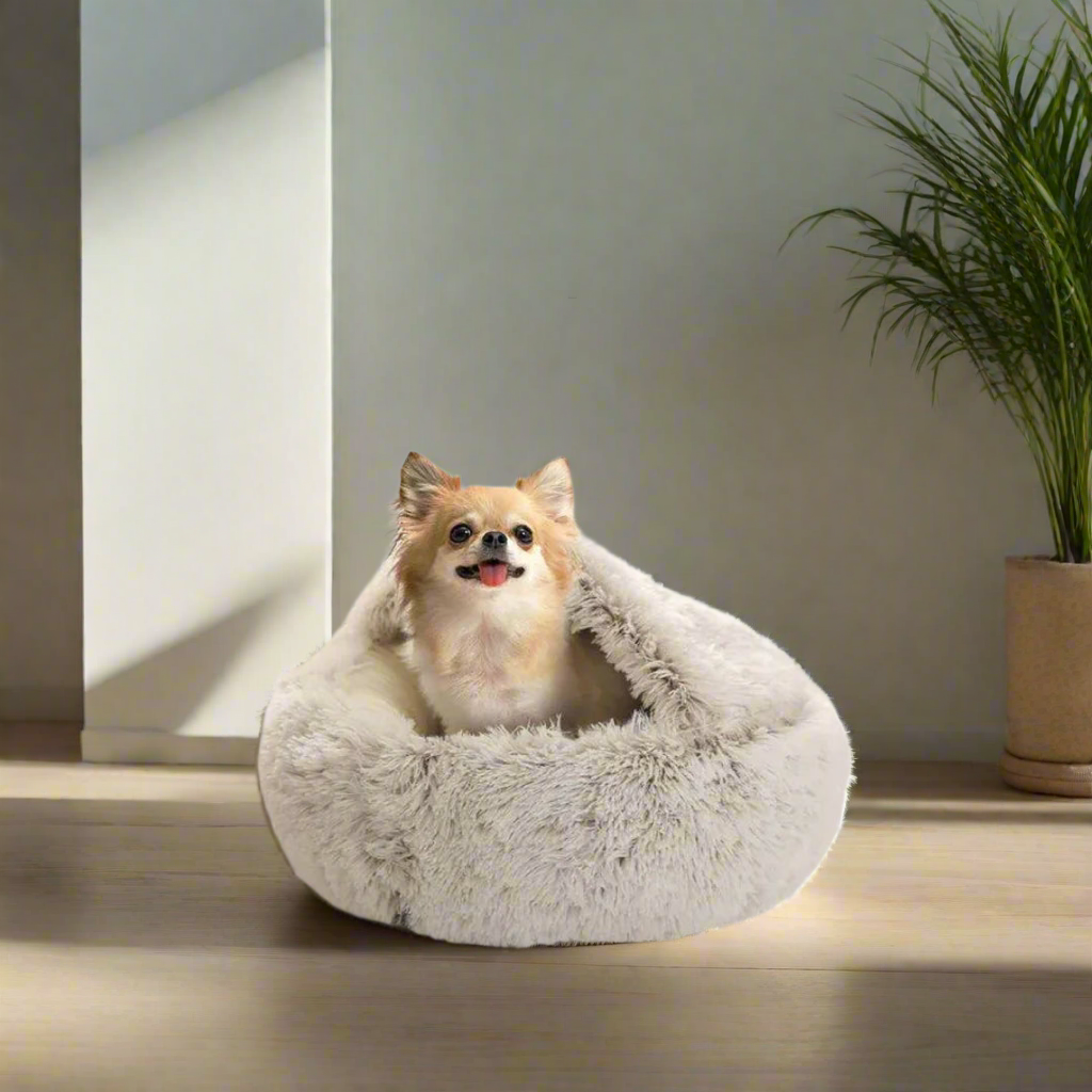 Soft Deluxe Plush Pet Bed By COMFYCORNER