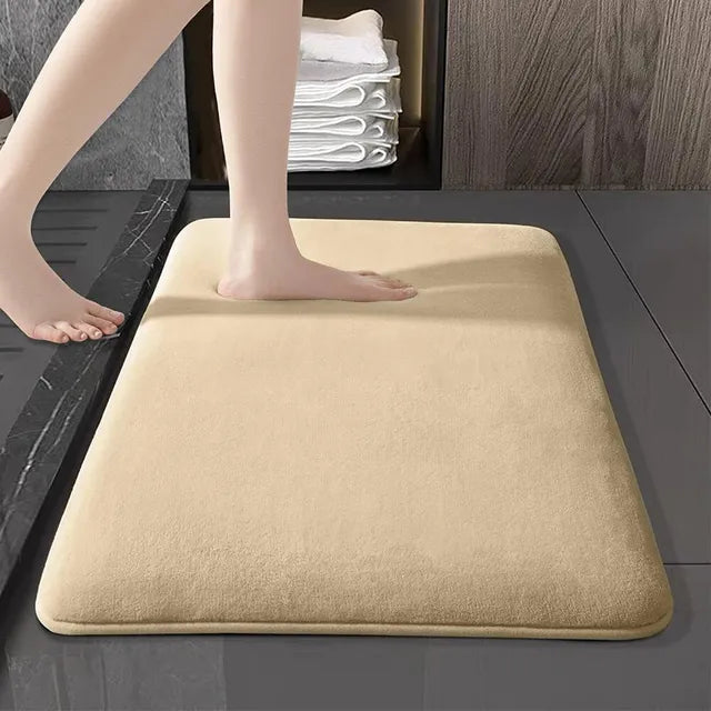 Super absorbent bath floor mat by PureSoft