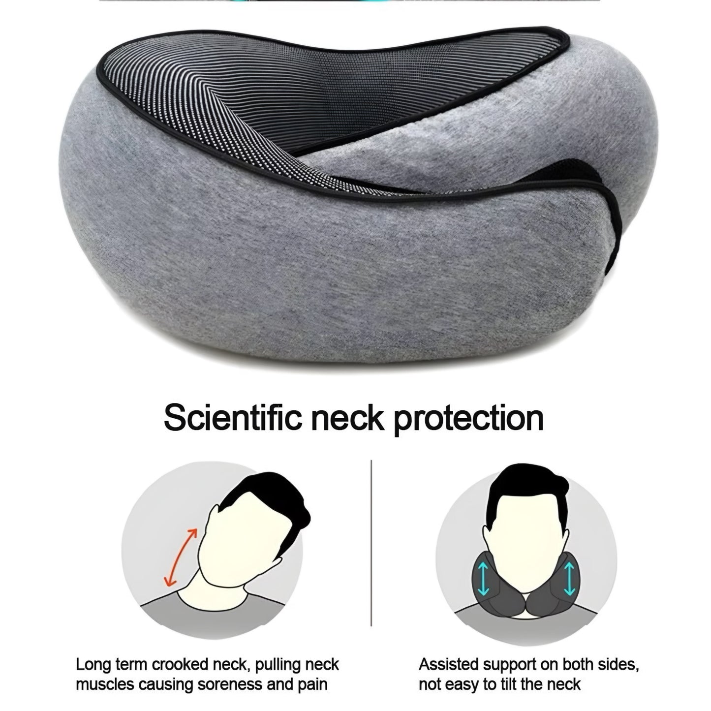 GoNest™ Travel Neck Pillow Memory Foam