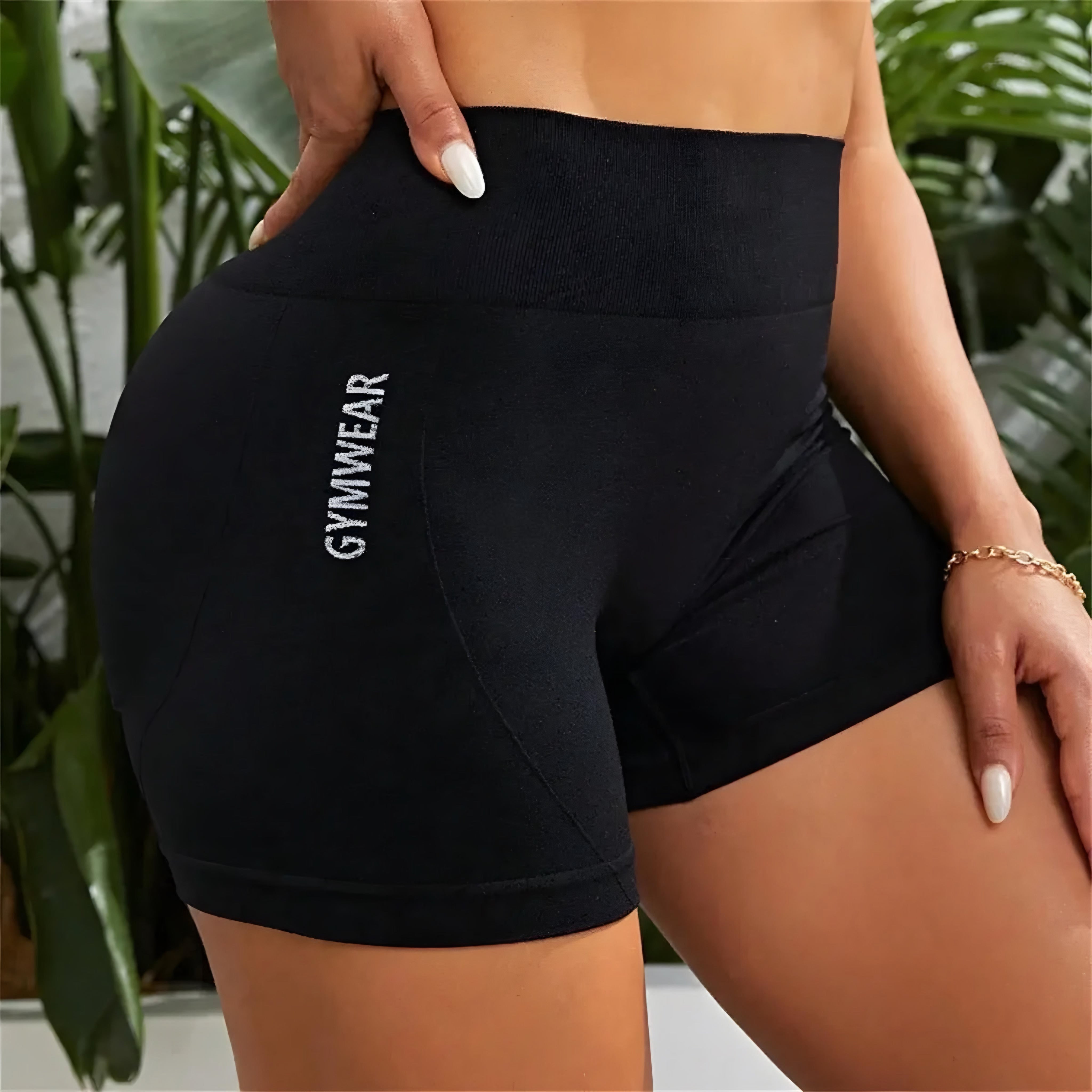 Women High Waist Butt Lift Gym Short by GYMWEAR