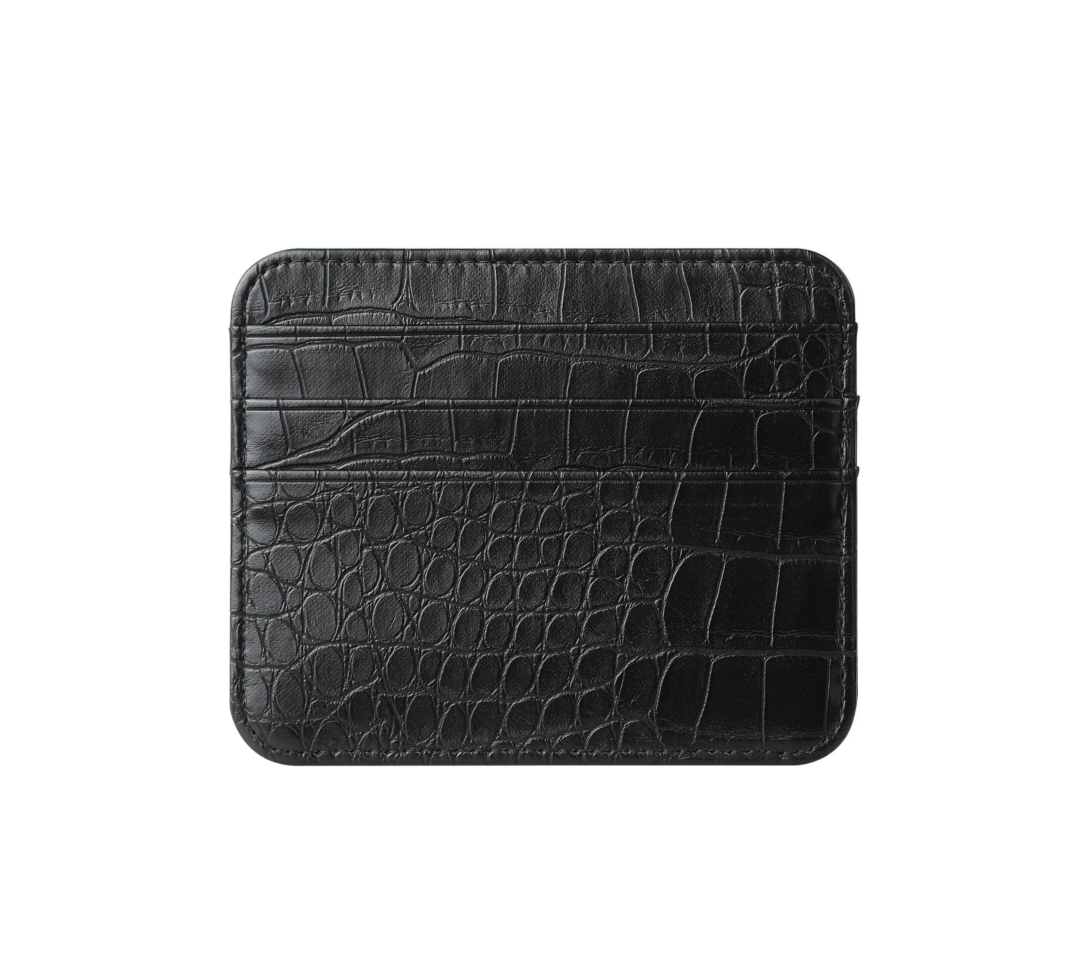 Vell Signature Genuine Leather Slim Card Sleeve (Card Holder)