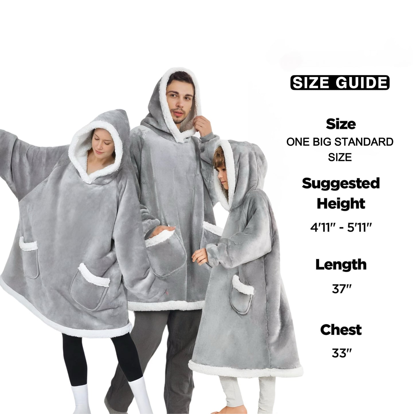 HUGWRAP Hoodie Blanket