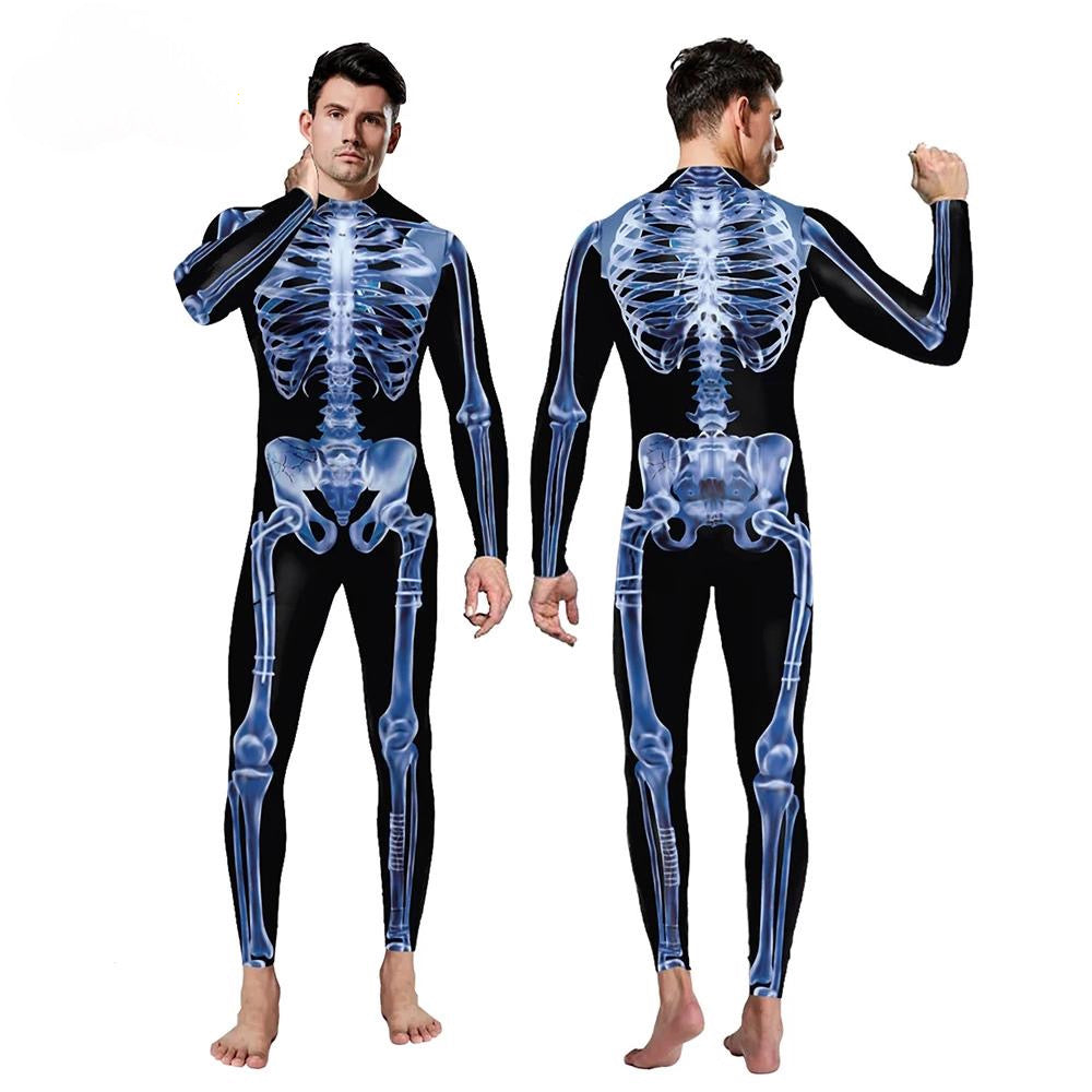 Skeleton Bodysuit Halloween Costumes