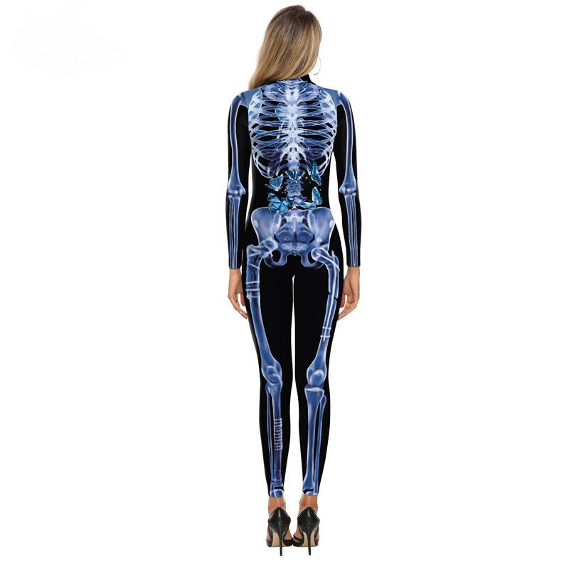 Skeleton Bodysuit Halloween Costumes
