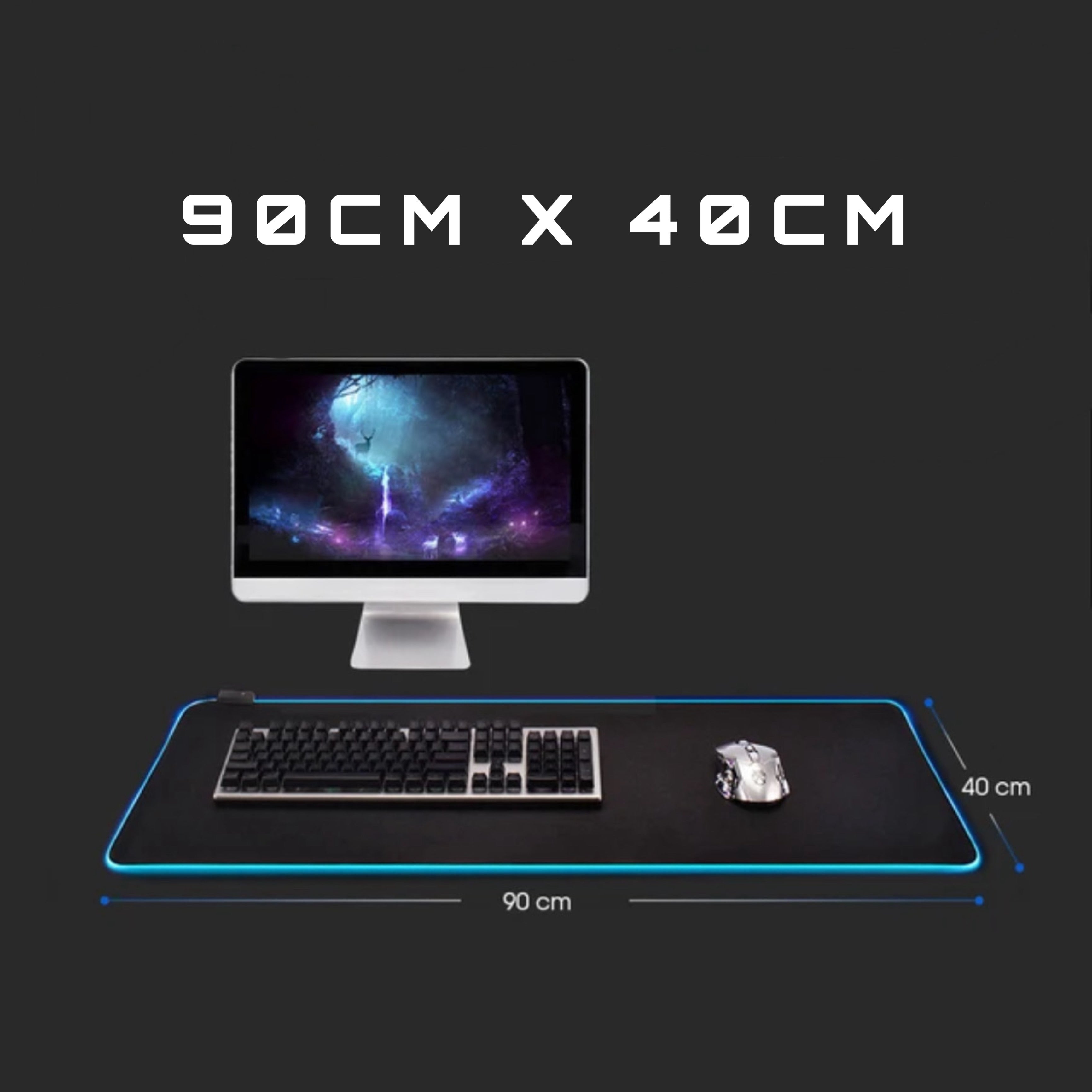 LED RGB Gaming Mousepad