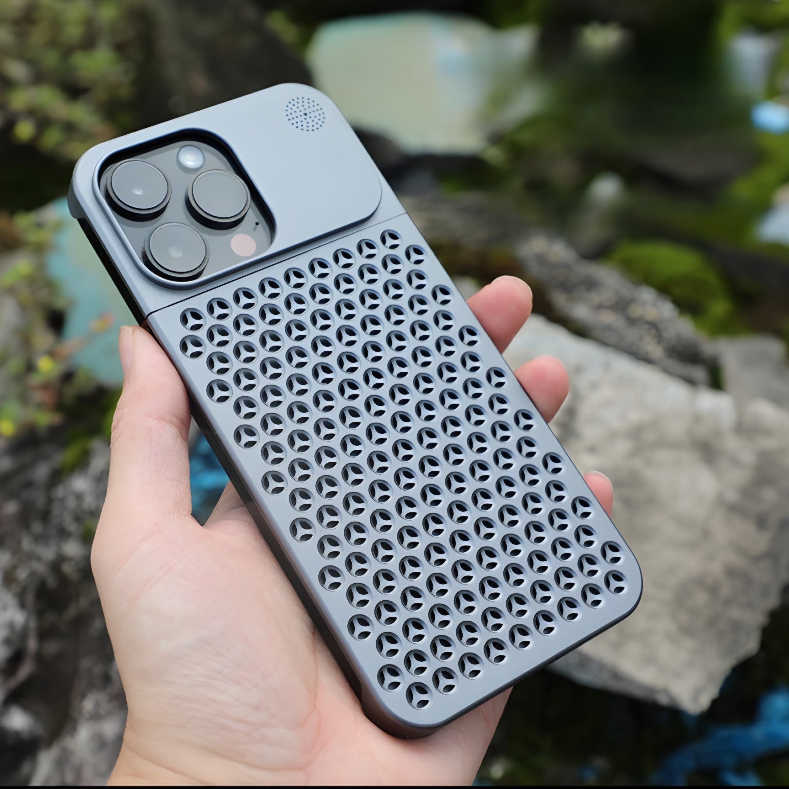 Metal Cooling iPhone Case