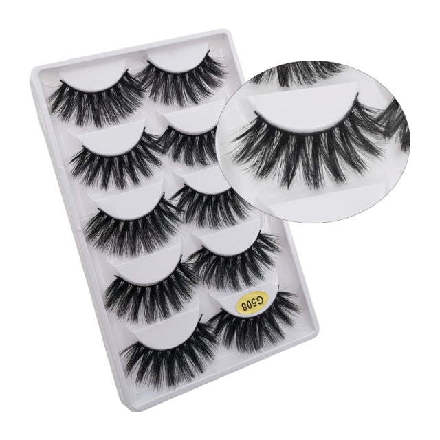 5 Pair Eyelashes