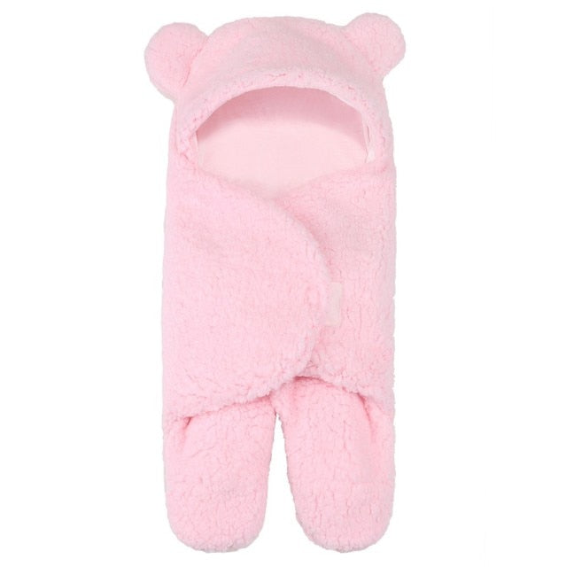 Ultra-Soft Baby Bear Sleeping Bag