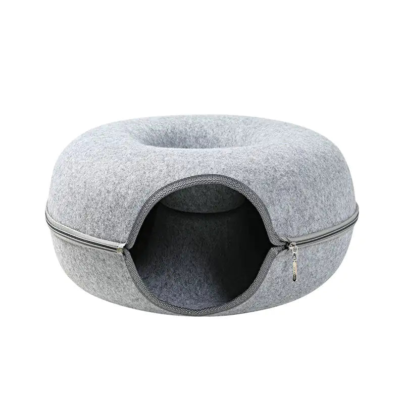 Cozy Cave™ Cat Cave Donut Bed