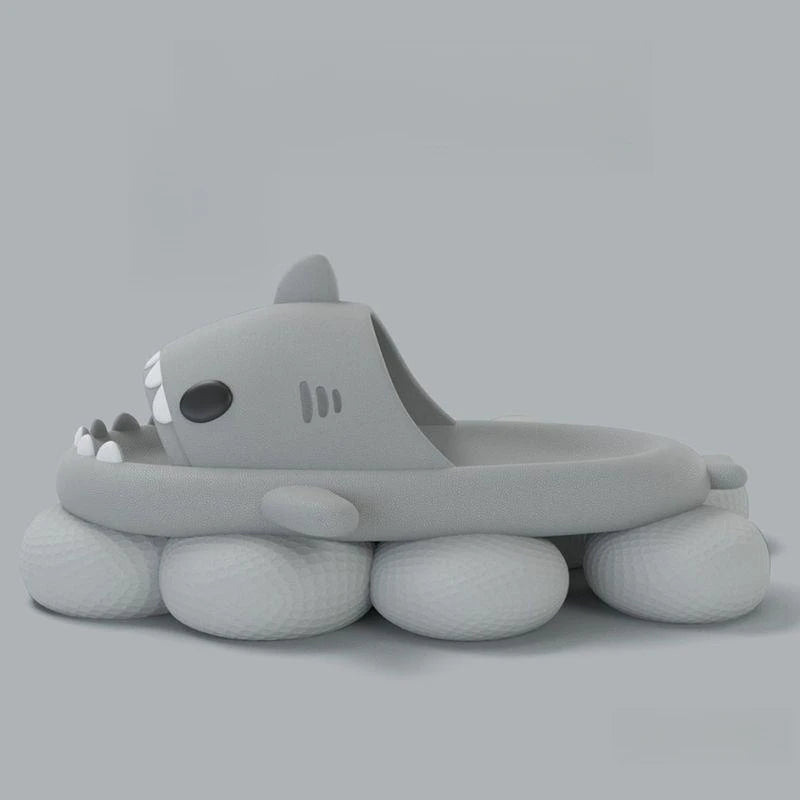 New Style Shark Slippers Women Summer Cute EVA Flip Flops Men Non-Slip Indoor Outdoor Slides Girls Boys Beach Shoes Sandals