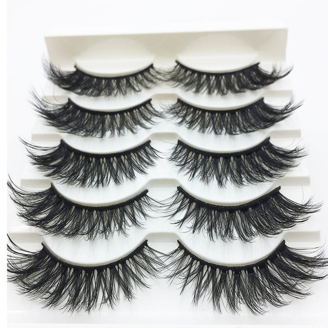 5 Pair Eyelashes