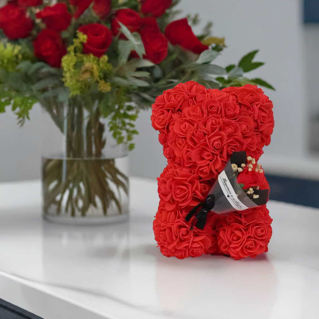 Rose Bear + Gift Box