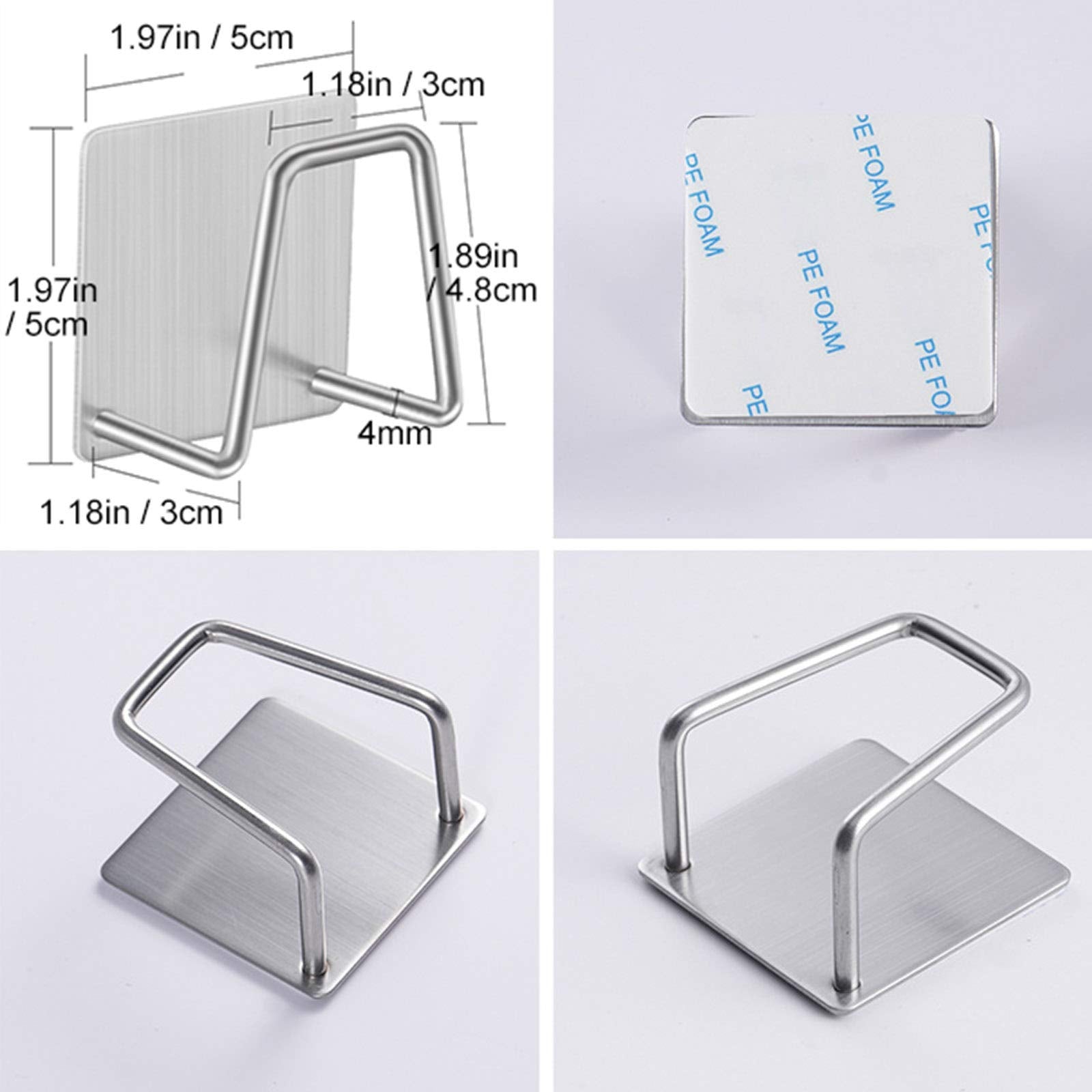 Kitchen Stainless Steel Sink Sponges Holder