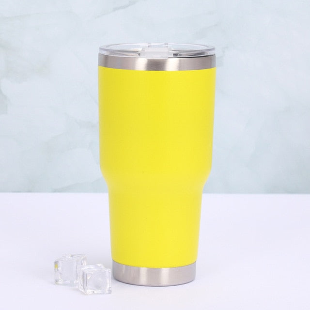 Thermos Tumbler Cups With flip Lid