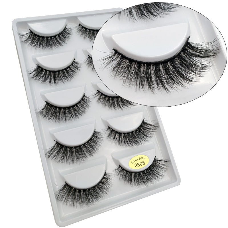 5 Pair Eyelashes