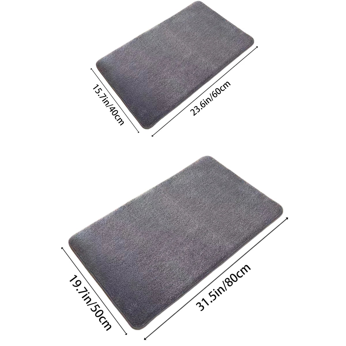 Super absorbent bath floor mat by PureSoft