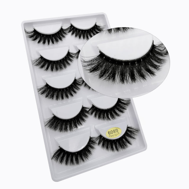 5 Pair Eyelashes