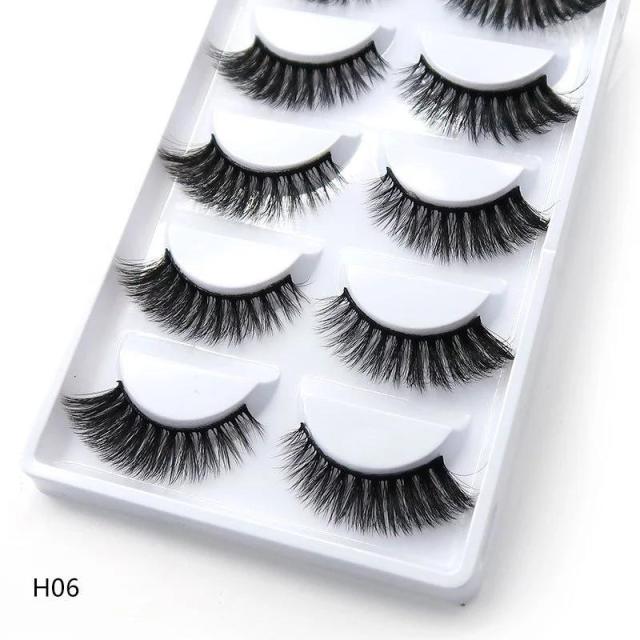 5 Pair Eyelashes