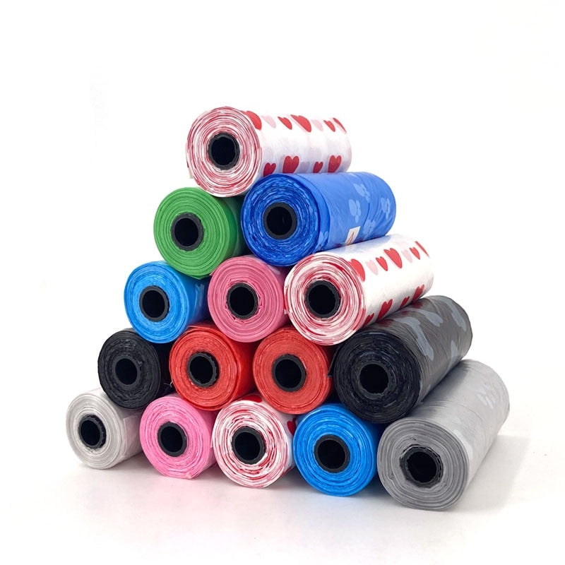 10pcs Trash Bag Rolls for Pets