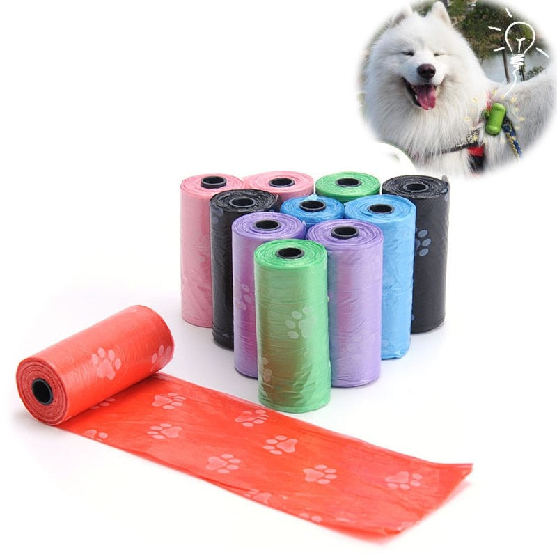 10pcs Trash Bag Rolls for Pets