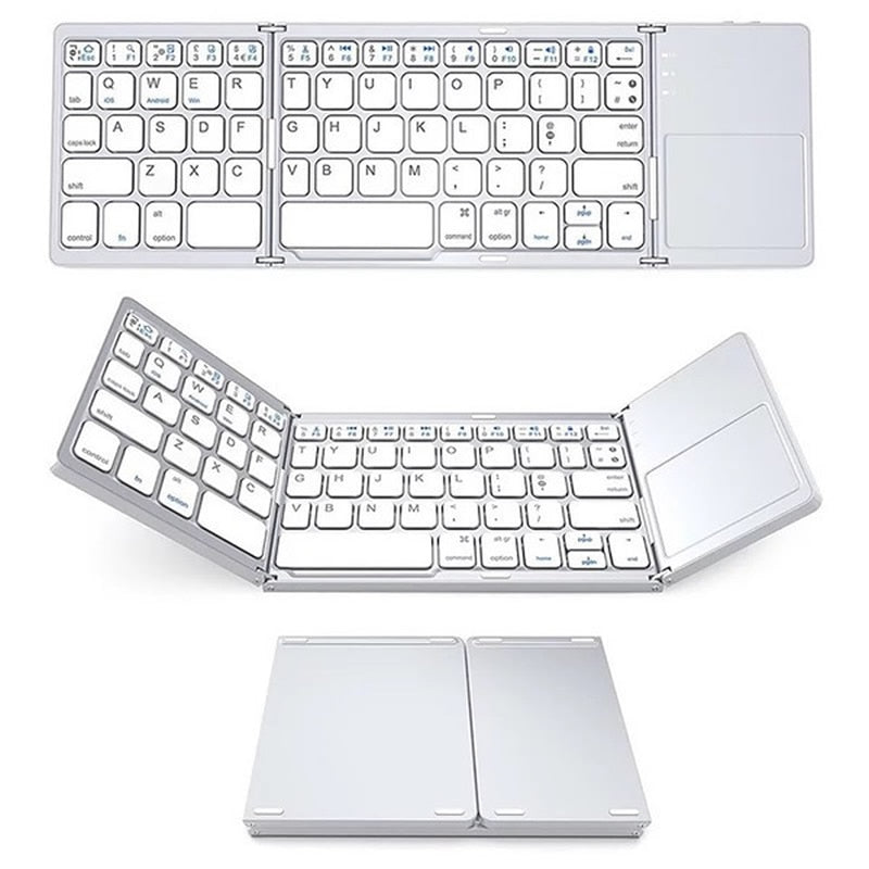 SLEEK™  Portable Bluetooth Keyboard With Touchpad