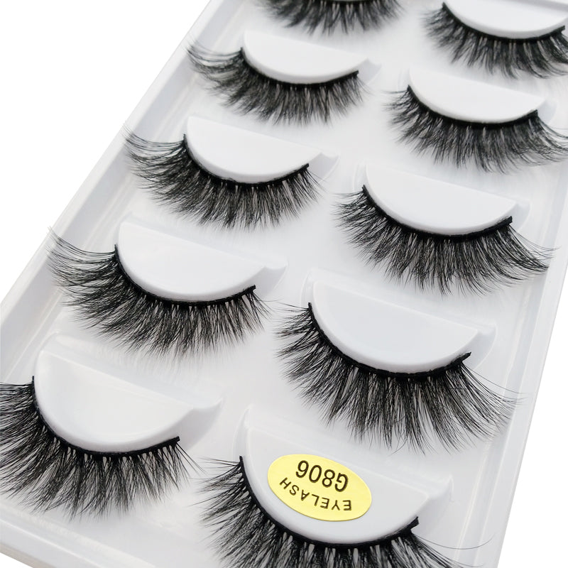 5 Pair Eyelashes